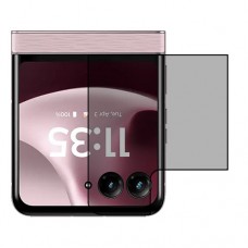 [4 Units] Motorola Razr 2026 - Folded Screen Protector Hydrogel Privacy (Silicone) One Unit Screen Mobile