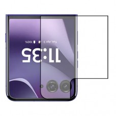 [4 Units] Motorola Razr+ 2026 - Folded Screen Protector Hydrogel Transparent (Silicone) One Unit Screen Mobile