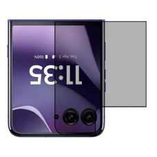 [4 Units] Motorola Razr 70+ - Folded Screen Protector Nano Glass 9H Privacy One Unit Screen Mobile