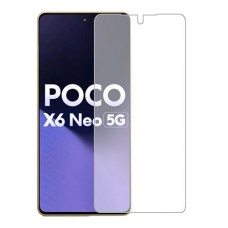 Xiaomi Poco X6 Neo Screen Protector Hydrogel Transparent (Silicone) One Unit Screen Mobile