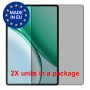 [2 Unidades] Honor Pad X8b Protector de pantalla de hidrogel para privacidad (silicona) Una unidad Pantalla móvil