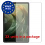 [2 Unidades] Motorola Moto Pad (2026) Protector de pantalla de hidrogel transparente (silicona) Una unidad Pantalla móvil