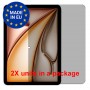 [2 Unidades] Apple iPad Air 11 5G (2026) Protector de pantalla Nano Glass 9H Privacidad Una unidad Pantalla Móvil