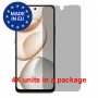 [4 Unidades] Honor Play10 5G Protector de pantalla de hidrogel para privacidad (silicona) Una unidad Pantalla móvil