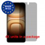 [4 Unidades] Infinix Hot 70 Pro 5G Protector de pantalla de hidrogel para privacidad (silicona) Una unidad Pantalla móvil