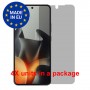 [4 Unidades] Motorola Edge 70 Max 5G Protector de pantalla de hidrogel para privacidad (silicona) Una unidad Pantalla móvil