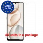 [4 Unidades] Honor Play10 5G Protector de pantalla de hidrogel transparente (silicona) Una unidad Pantalla móvil