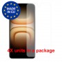 [4 Unidades] Infinix Hot 70 Pro 5G Protector de pantalla de hidrogel transparente (silicona) Una unidad Pantalla móvil