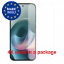 [4 Unidades] Motorola Moto G77 Power 5G Protector de pantalla de hidrogel transparente (silicona) Una unidad Pantalla móvil