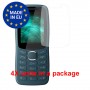 [4 Units] Nokia 123 Shield Screen Protector Hydrogel Transparent (Silicone) One Unit Screen Mobile
