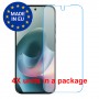 [4 Unidades] Motorola Moto G77 Power 5G Una unidad de protector de pantalla nano Glass 9H para móvil