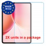 [2 Units] Oppo Pad 6 One unit nano Glass 9H screen protector Screen Mobile