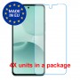 [4 Units] Realme P4x One unit nano Glass 9H screen protector Screen Mobile