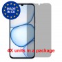 [4 Units] Realme C100x Screen Protector Nano Glass 9H Privacy One Unit Screen Mobile