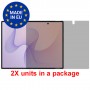[2 Units] Samsung Galaxy Z Fold Wide 5G - Unfolded Screen Protector Nano Glass 9H Privacy One Unit Screen Mobile