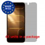 [4 Unidades] Tecno Spark 50 Pro Protector de pantalla Nano Glass 9H Privacidad Una unidad Pantalla Móvil