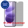 [4 Units] Xiaomi Redmi Note 17 5G (China) Screen Protector Nano Glass 9H Privacy One Unit Screen Mobile